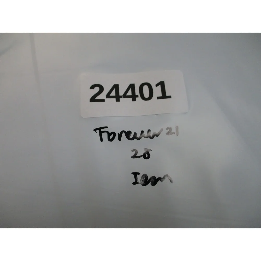 Forever 21 Cargo Jeans Women 28 Blue Utility Wide‎ Leg Relaxed Fit Workwear
